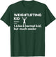 Sport Kid Definition Weightlifting T-Shirt - T-Shirt | Forest