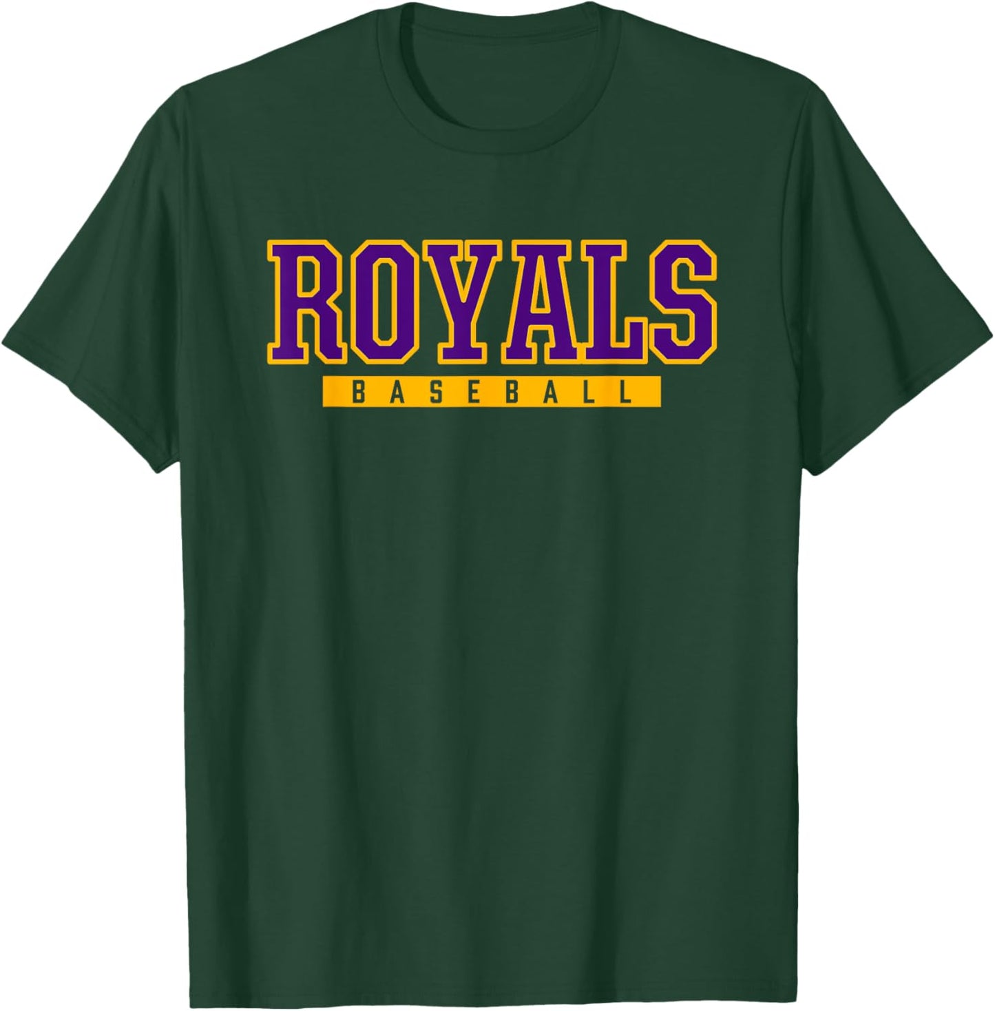 Bleckley County Royals Baseball T-Shirt - T-Shirt | Forest