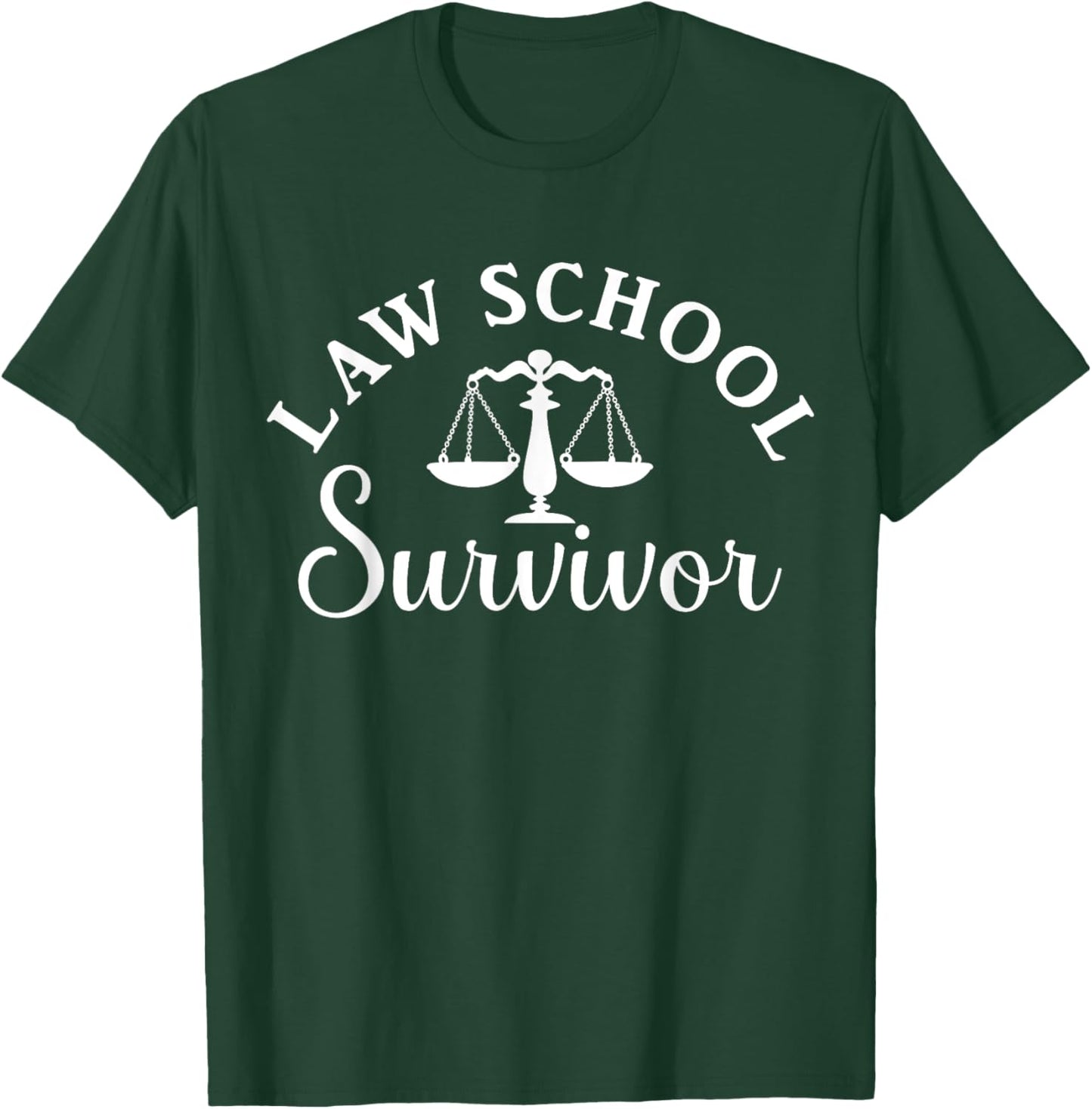 I Survived Law School, I Passed the Bar Exam T-Shirt - T-Shirt | Forest