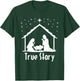 True Story of Jesus Birth Nativity Christmas Religious Gift T-Shirt - T-Shirt | Forest