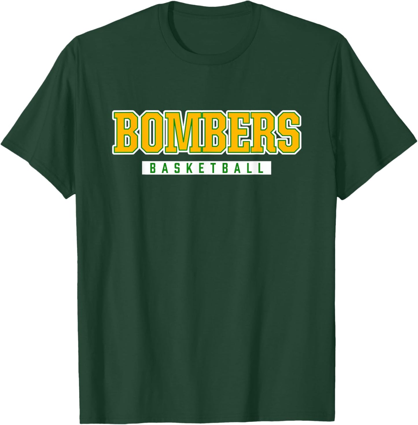 Bombers Basketball Richland High School T-Shirt - T-Shirt | Forest
