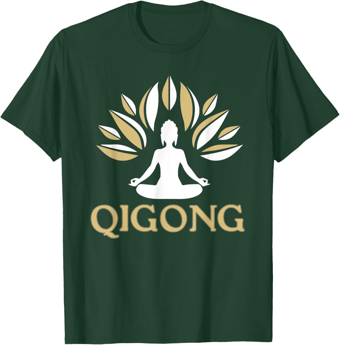 Qi Gong Clothing for Meditation Training T-Shirt - T-Shirt | Forest