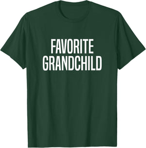 Favorite Grandchild T-Shirt - T-Shirt | Forest