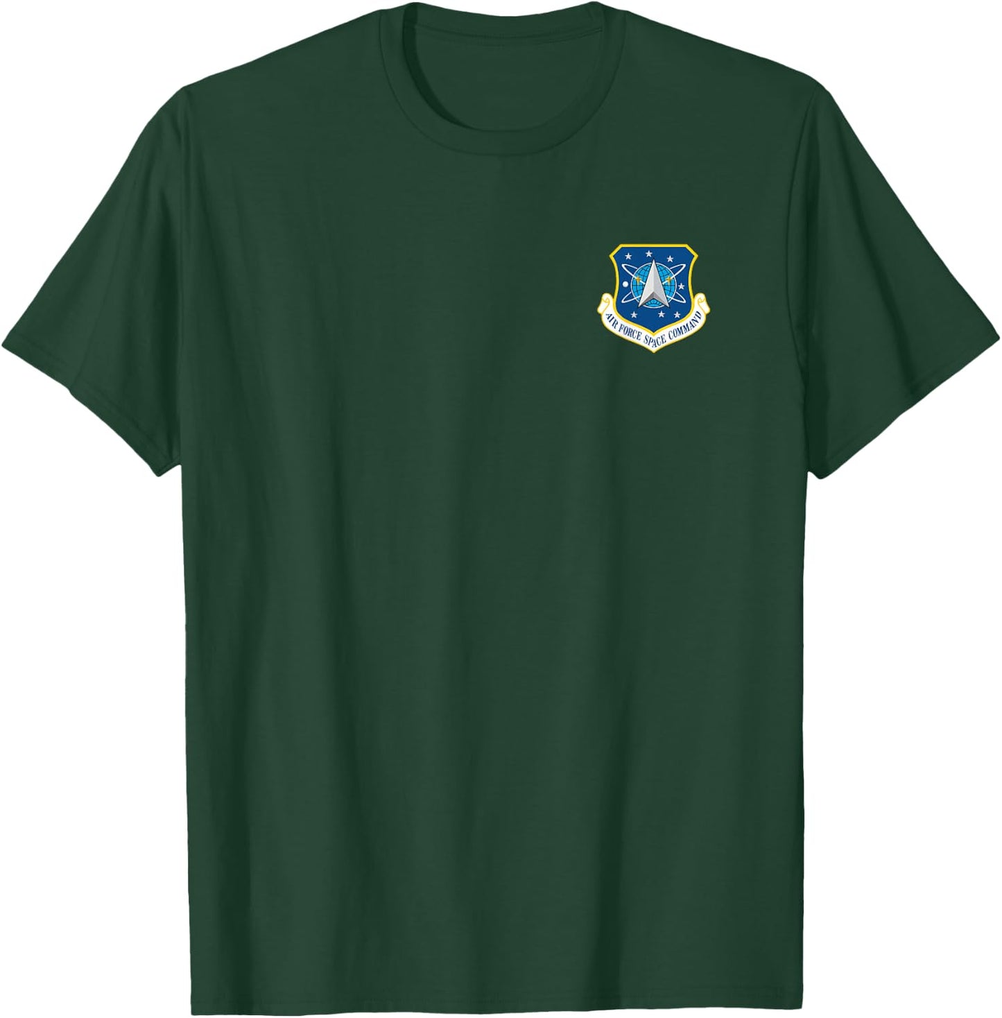 Air Force Space Command AFSPC Military Veteran Insignia T-Shirt - T-Shirt | Forest