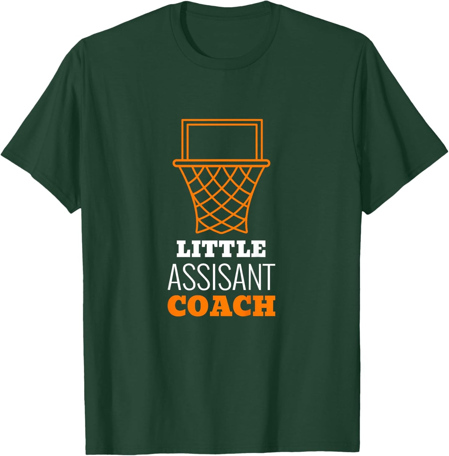 Youth Coach Sports - Lil Assistant Coach Helper T-Shirt - T-Shirt | Forest