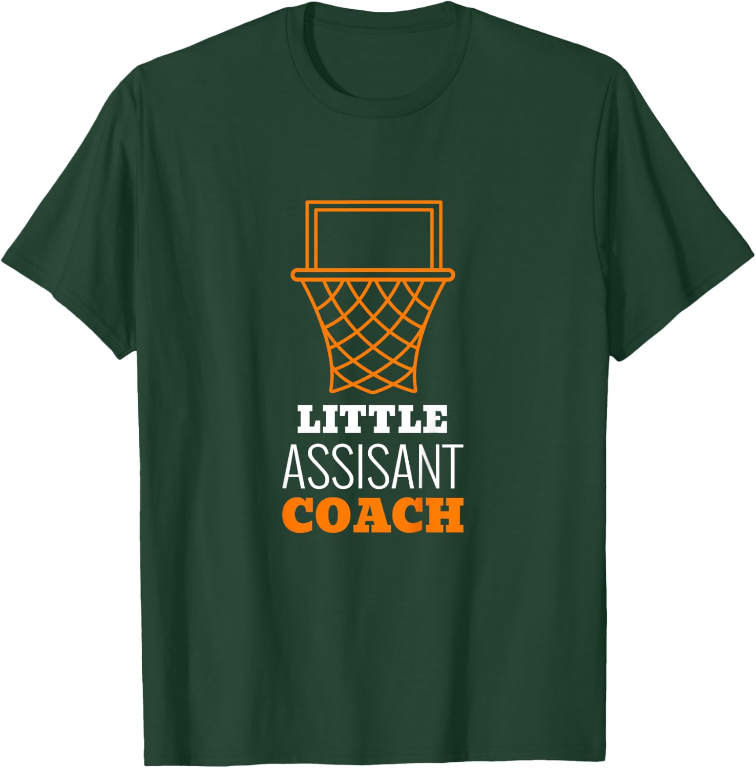 Youth Coach Sports - Lil Assistant Coach Helper T-Shirt - T-Shirt | Forest
