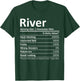 RIVER Nutrition Funny Birthday Personalized Name Gift T-Shirt - T-Shirt | Forest