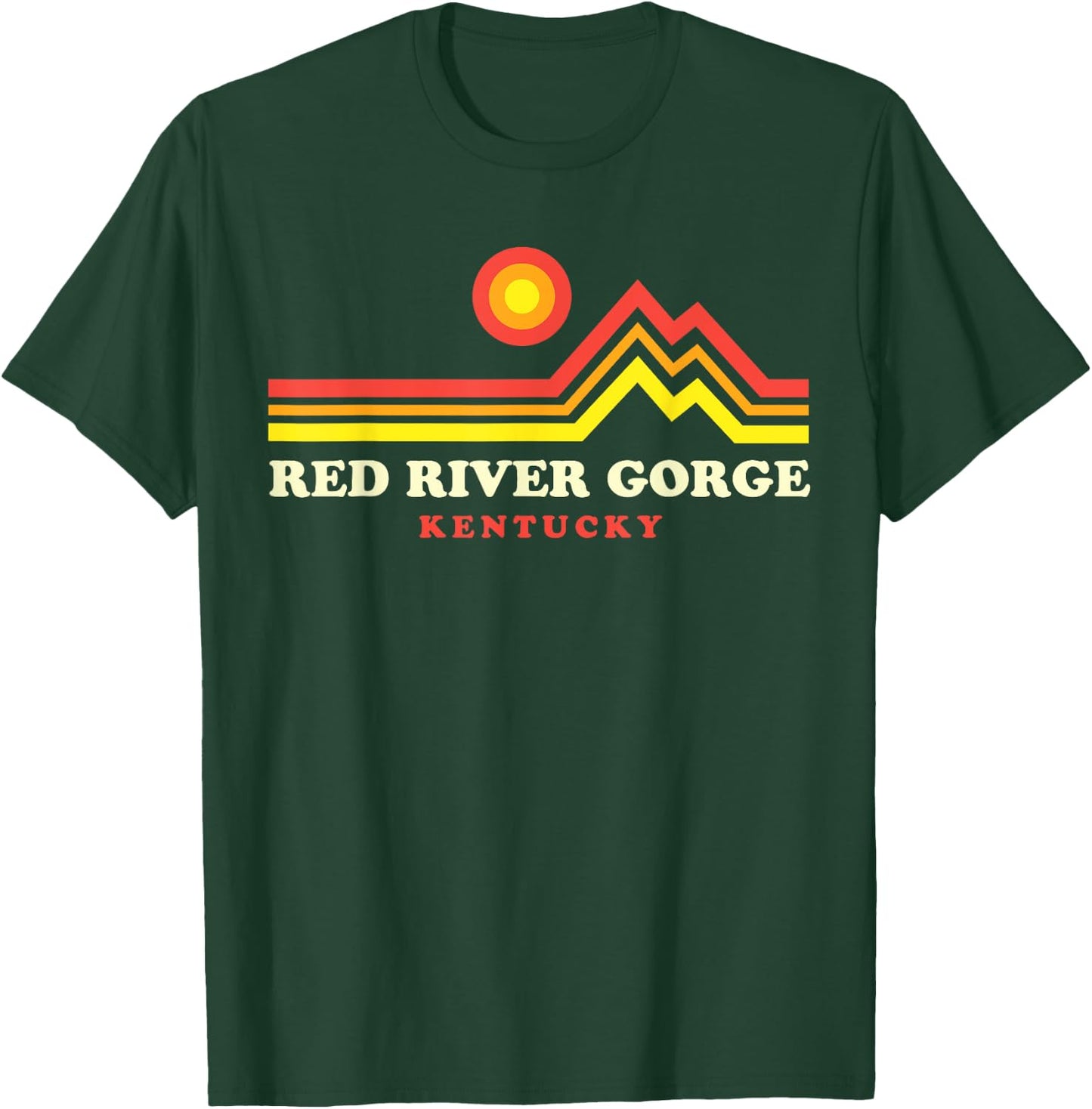 Red River Gorge Kentucky Daniel Boone National Forest T-Shirt - T-Shirt | Forest