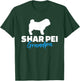 Shar Pei Grandpa T-Shirt - T-Shirt | Forest