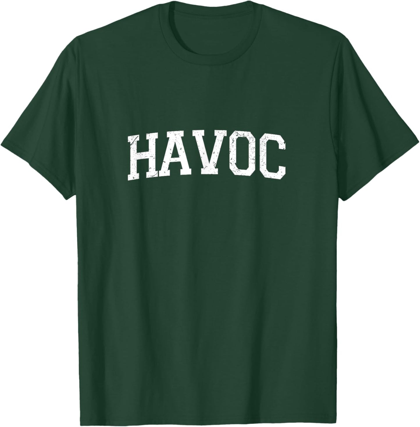 Vintage Personalised Name Classic Havoc T-Shirt - T-Shirt | Forest