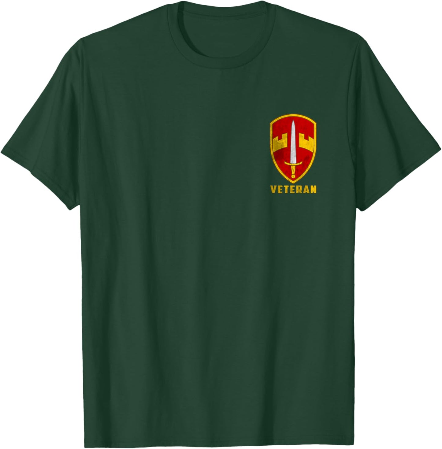 MACV Military Assistance Command Vietnam Veteran Father Day T-Shirt - T-Shirt | Forest