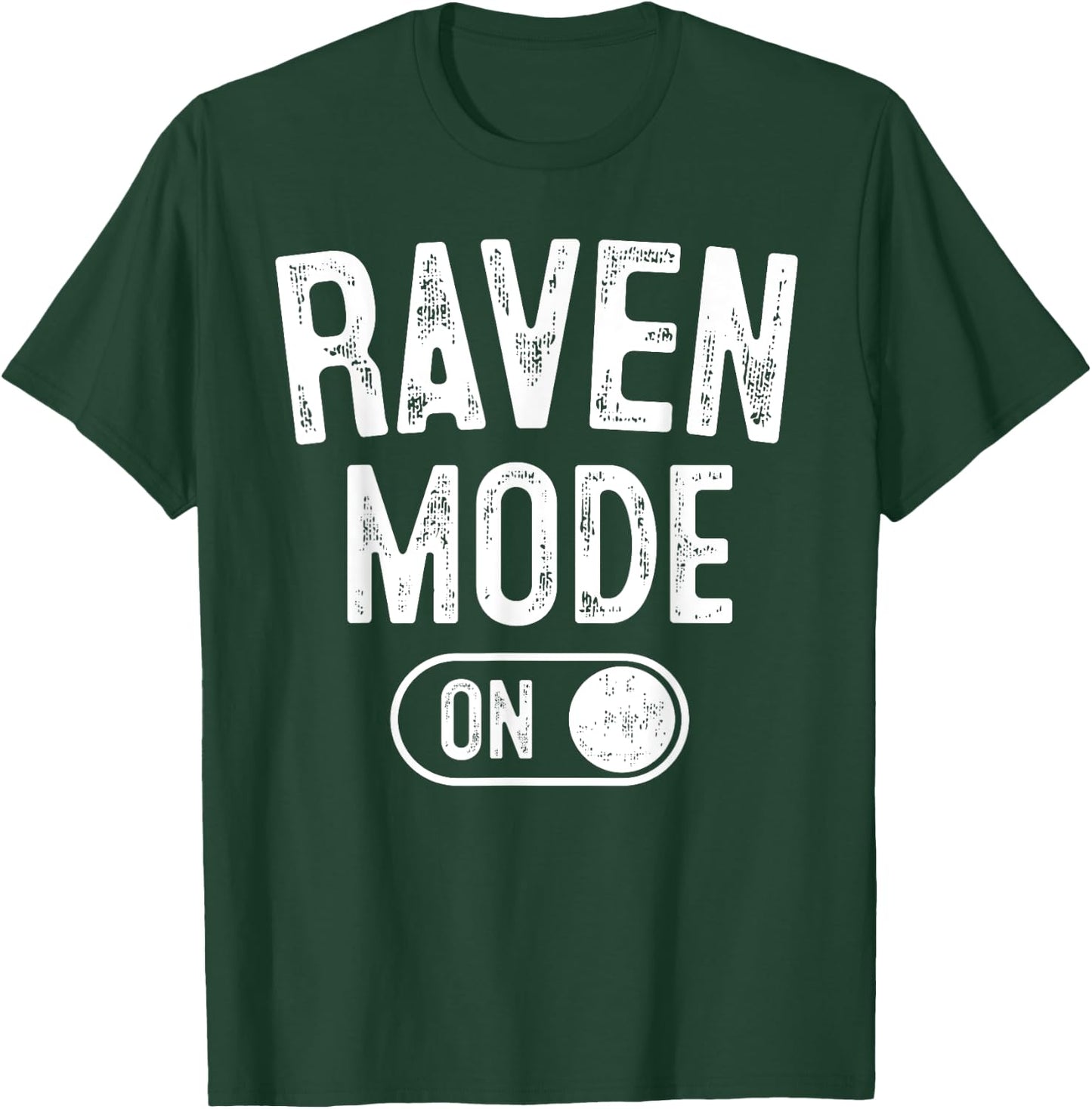 Raven Mode On Costume Funny Clever Corvid Gift Animal Lover T-Shirt - T-Shirt | Forest