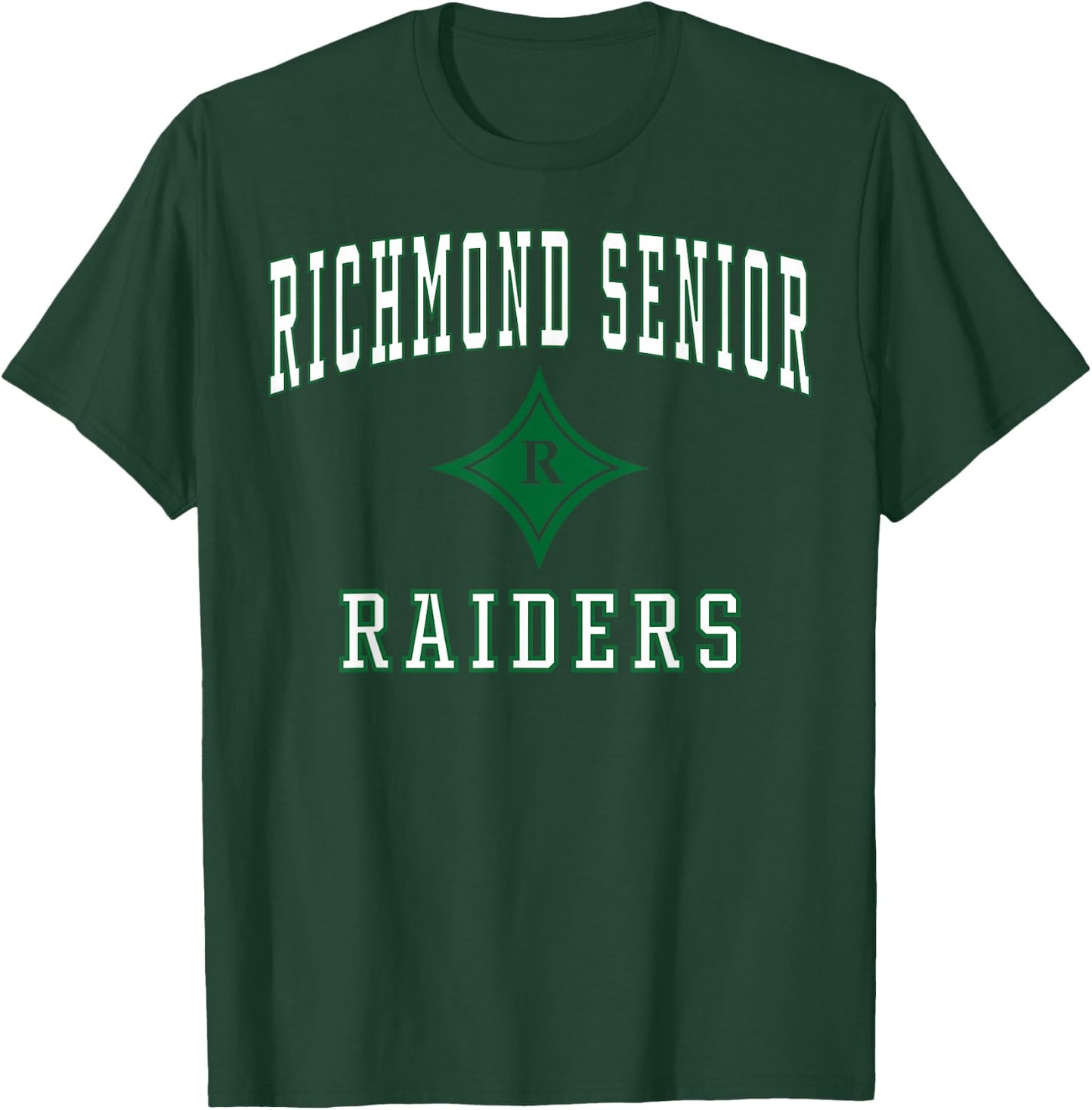Richmond Senior High School Raiders C1 T-Shirt - T-Shirt | Forest