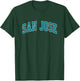 San Jose - Throwback Design Print - Classic T-Shirt - T-Shirt | Forest
