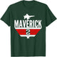 2 Year Old Top Maverick Jet Birthday Party Theme Shirt T-Shirt - T-Shirt | Forest