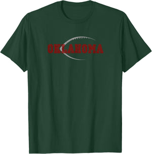 Oklahoma Football Icon T-Shirt - T-Shirt | Forest