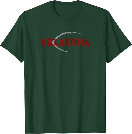 Oklahoma Football Icon T-Shirt - T-Shirt | Forest