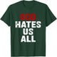 GOD HATES US ALL - Classic Gift Vintage Urban Distressed T-Shirt - T-Shirt | Forest