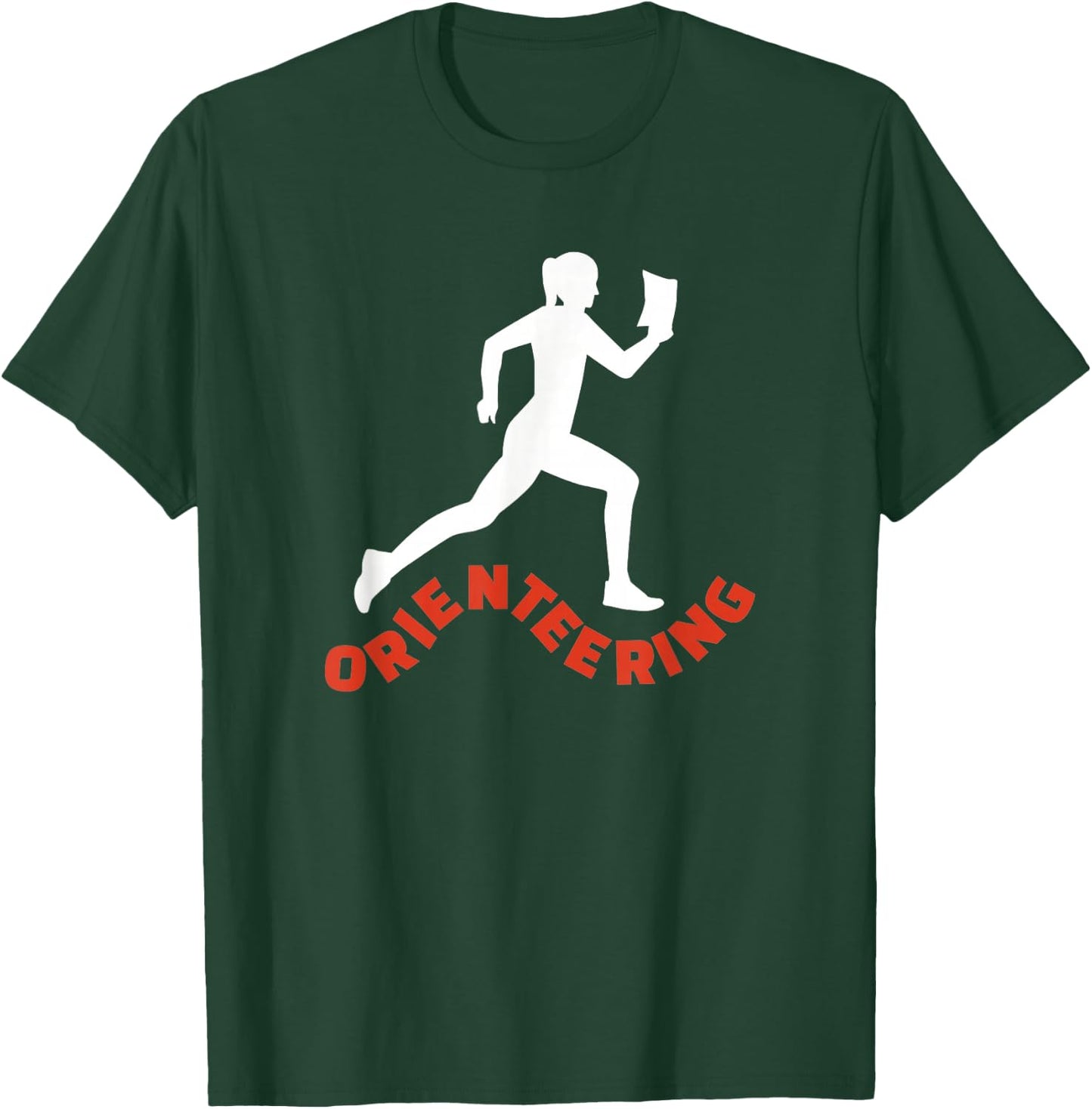 Orienteering woman T-Shirt - T-Shirt | Forest