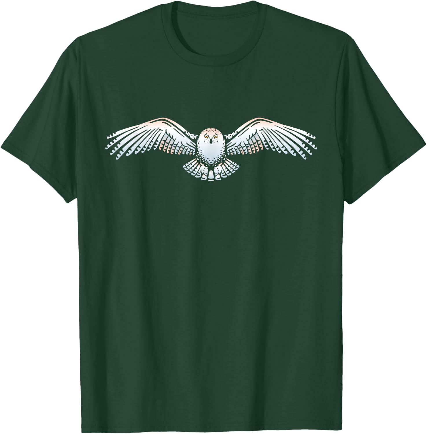 Snowy Owl T-Shirt - T-Shirt | Forest