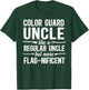 Color Guard Uncle Definition Uncle Of A Color Guard Member T-Shirt - T-Shirt | Forest