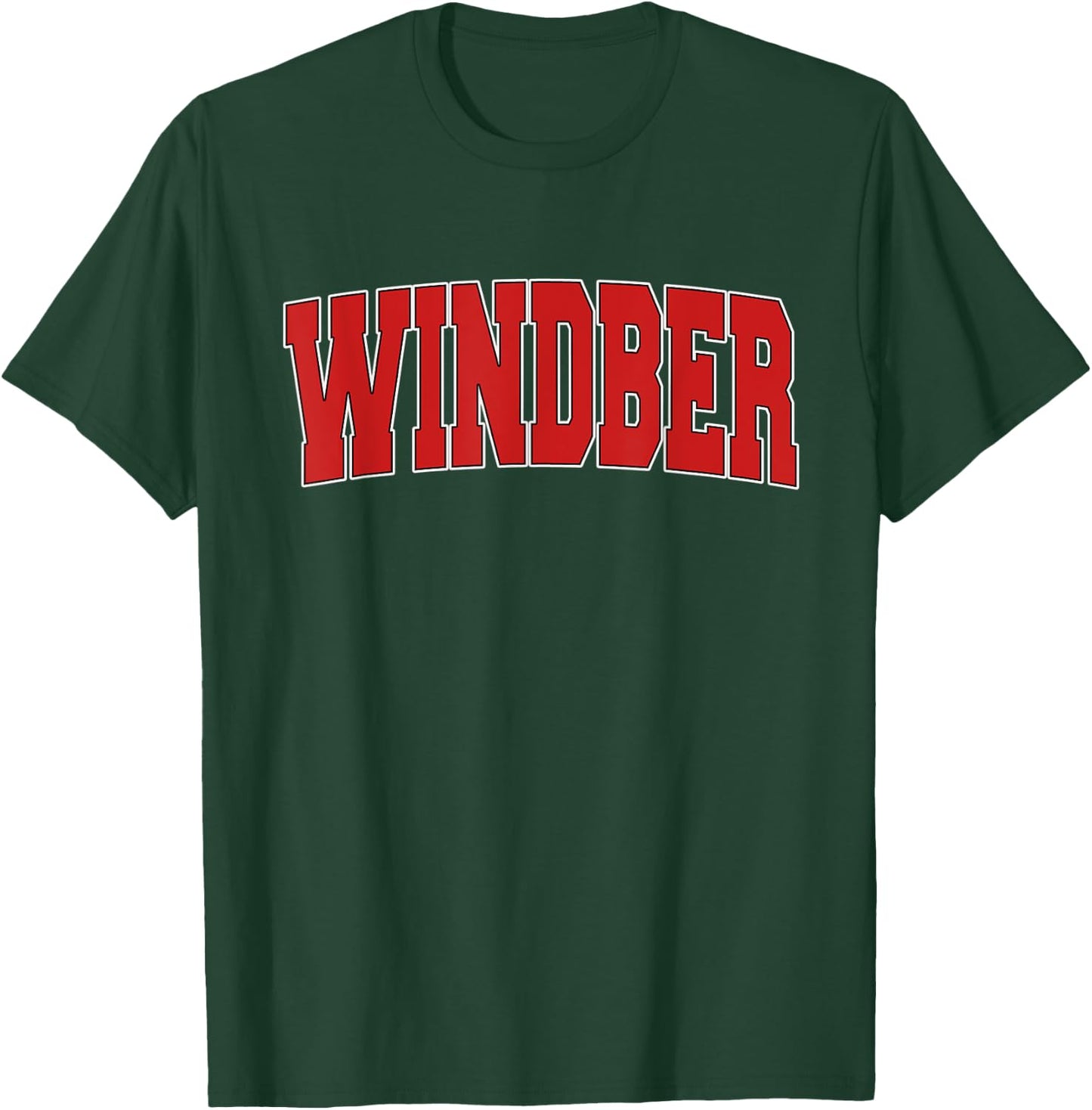 WINDBER PA PENNSYLVANIA Varsity Style USA Vintage Sports T-Shirt - T-Shirt | Forest