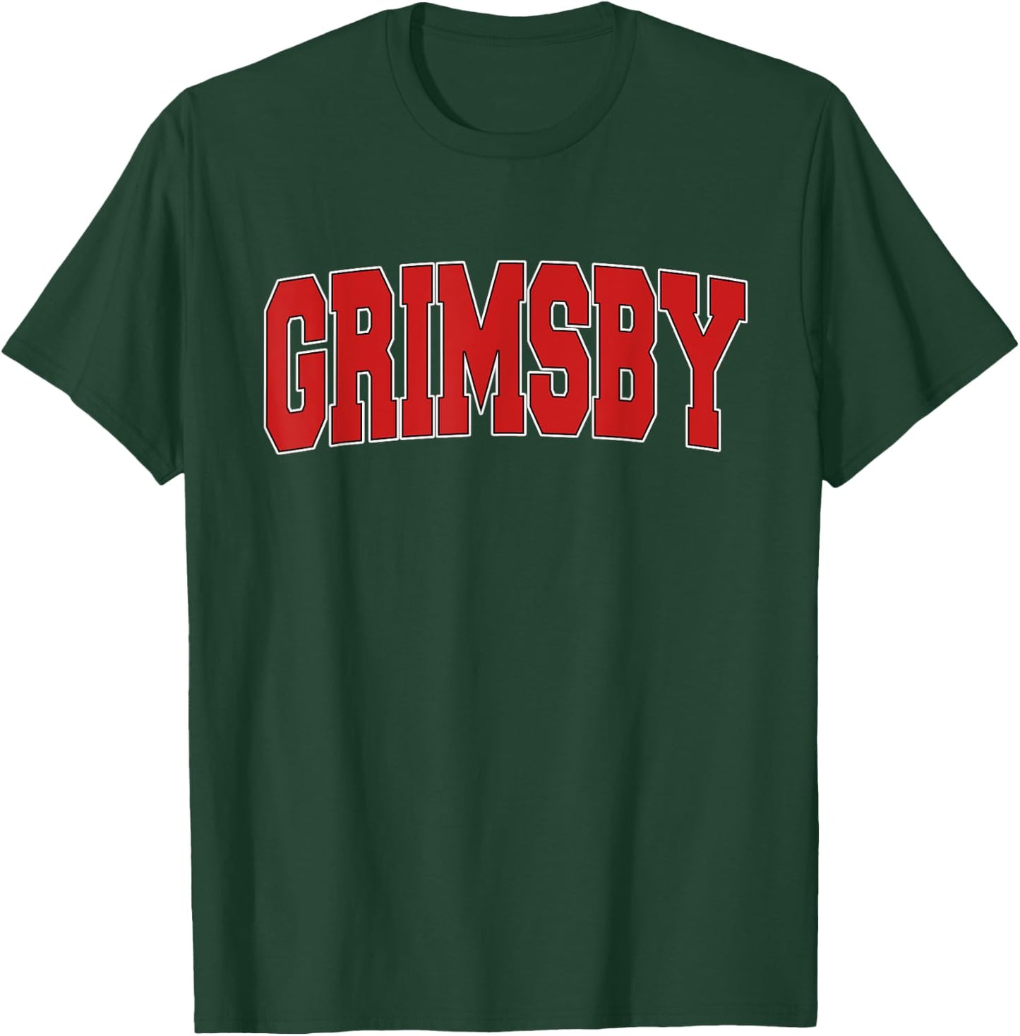 GRIMSBY UNITED KINGDOM Varsity Style Vintage Retro UK Sports T-Shirt - T-Shirt | Forest