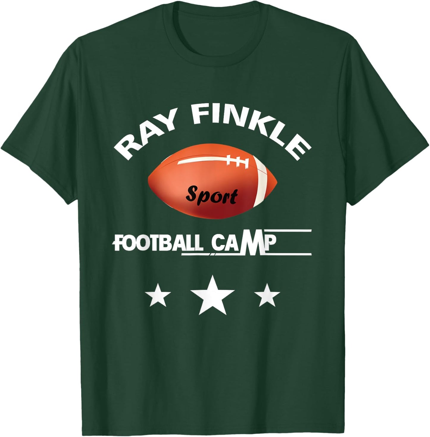 Ray Finkle Football Camp Shirt Funny Football Laces Out T-Shirt - T-Shirt | Forest