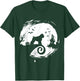 Bouvier des Flandres Halloween Costume Moon Silhouette T-Shirt - T-Shirt | Forest
