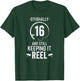 16 Year Old Boy Girl Fishing Fishermen Gifts For Birthday T-Shirt - T-Shirt | Forest