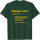 Musical Theatre Nerd Dictionary Funny Definition Theater Fan T-Shirt - T-Shirt | Forest