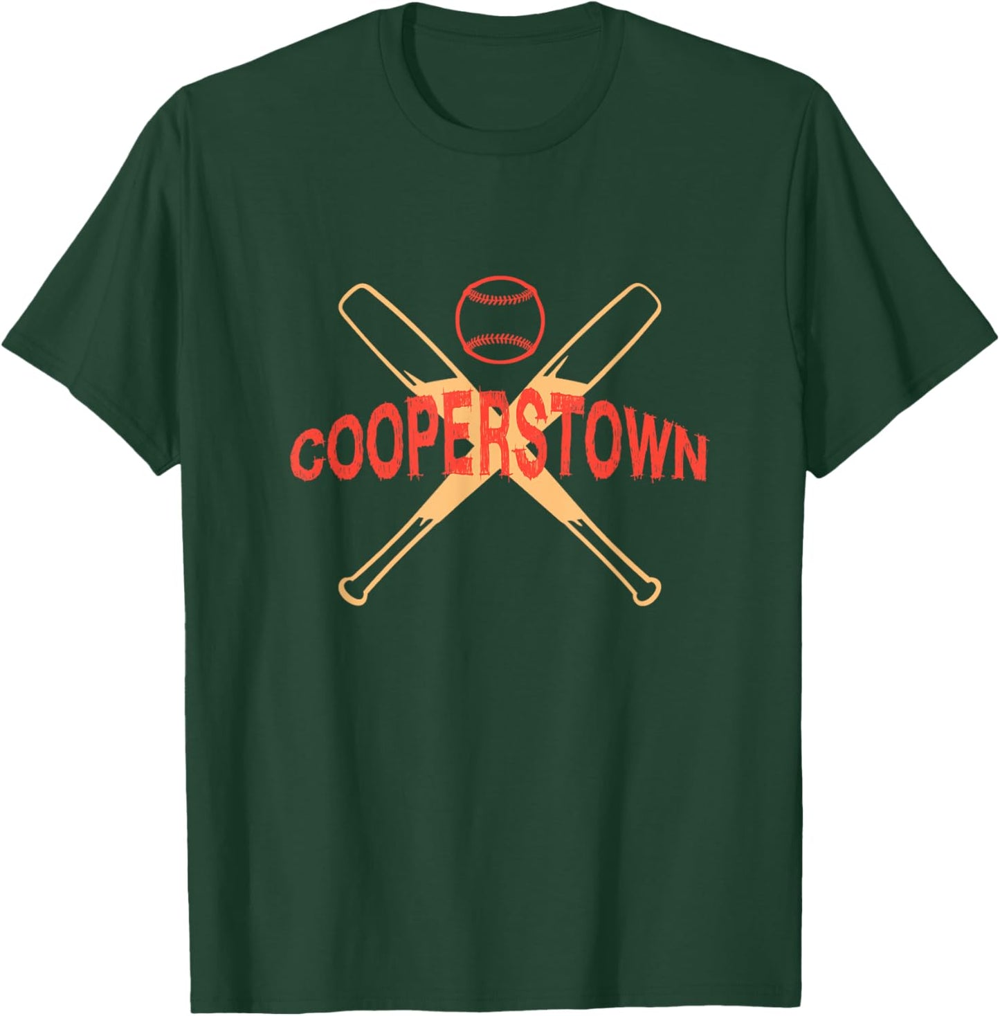 Cooperstown Baseball T-Shirt - T-Shirt | Forest