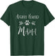 Afghan Hound Mama Shirt Afghan Hound Mom Funny Dog Mom Gift T-Shirt - T-Shirt | Forest