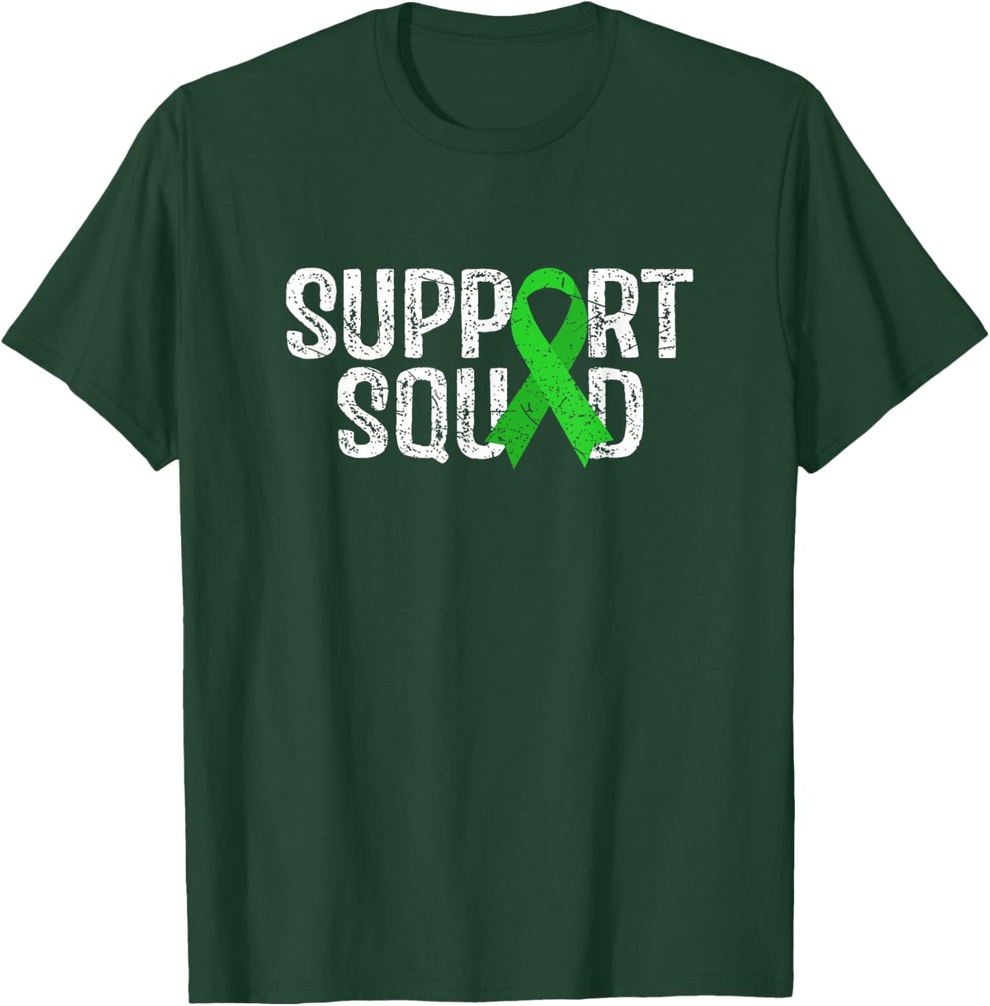 Support Squad Liver Disease Awareness T-Shirt - T-Shirt | Forest