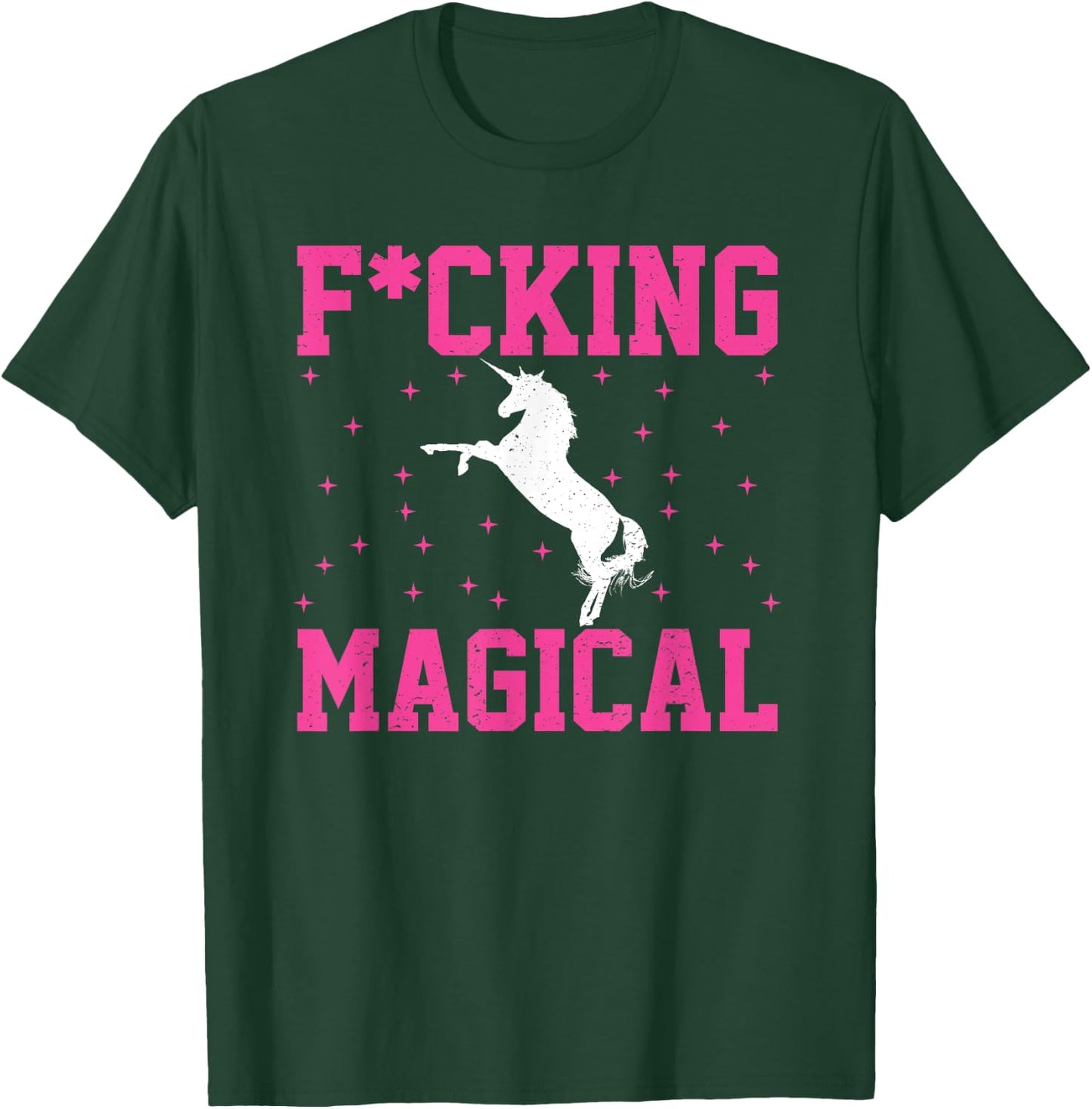 Fucking Magical Fcking As F Fuck Retro Vintage Bday Gift T-Shirt - T-Shirt | Forest