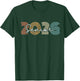 Class of 2026 Senior Retro Graduation Vintage Grad T-Shirt - T-Shirt | Forest