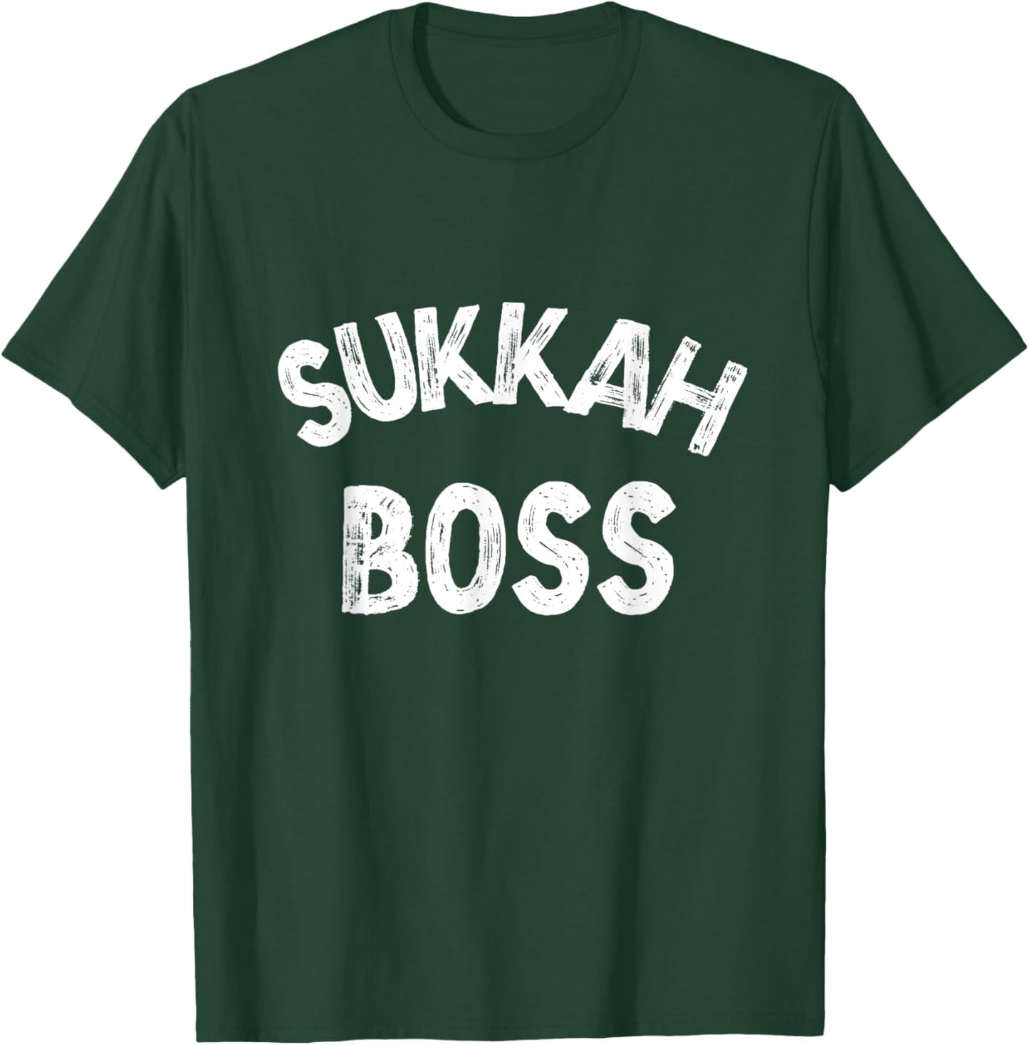 Happy Sukkot Sukkah Boss My Sukkah My Rules Lulav Etrog T-Shirt - T-Shirt | Forest