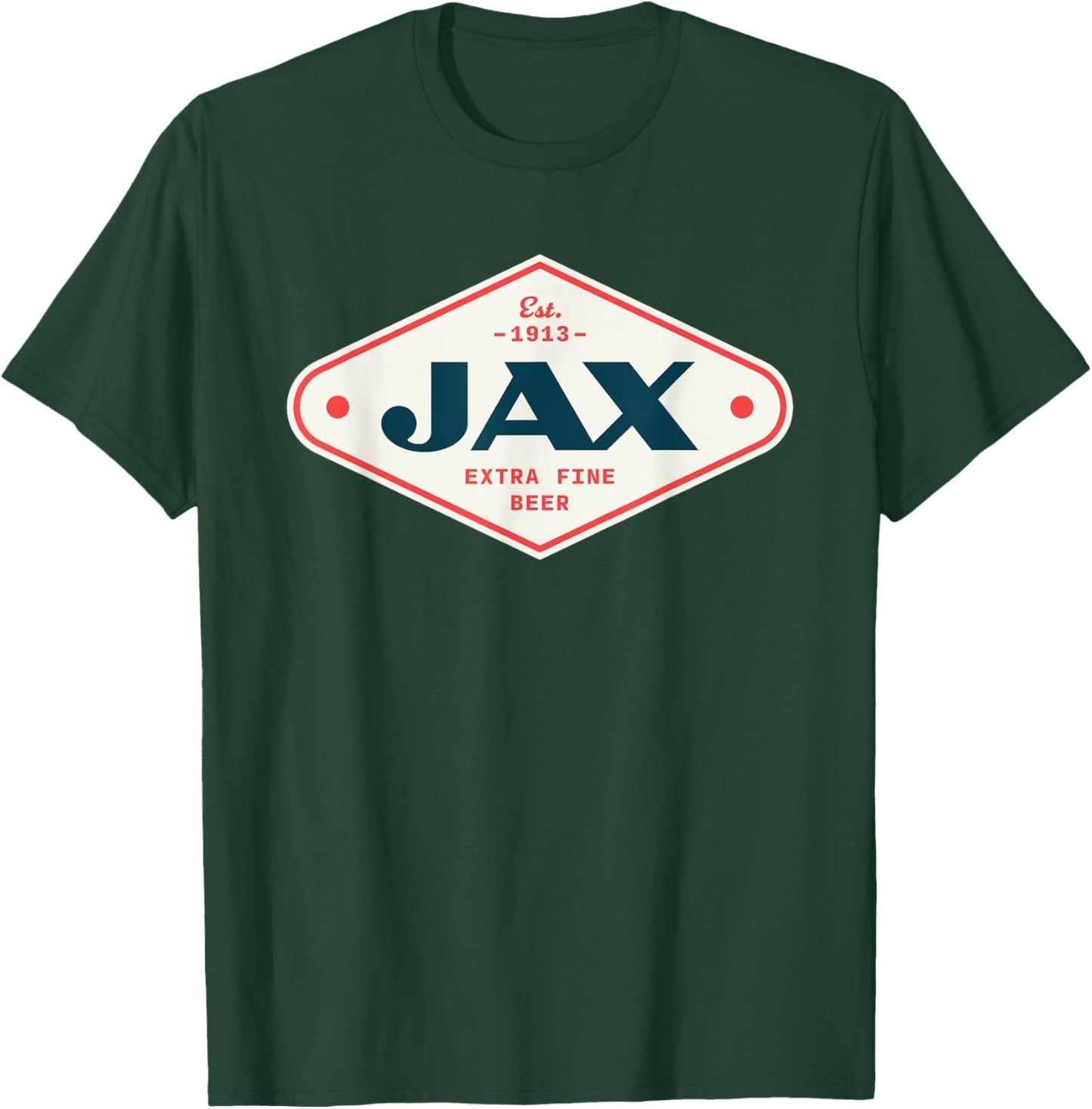 Jax Beer Style - Logo T-Shirt - T-Shirt | Forest