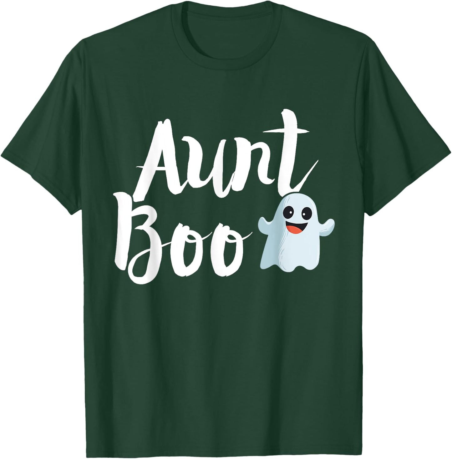 Aunt Boo Halloween Family Matching Ghost Auntie Shirt T-Shirt - T-Shirt | Forest