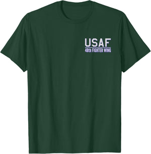 48th Fighter Wing Usaf Raf Lakenheath Air Force T-Shirt - T-Shirt | Forest