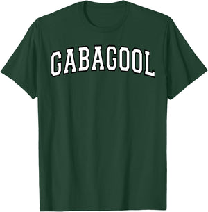 Gabagool Italian Slang Varsity Letters T-Shirt - T-Shirt | Forest