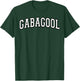 Gabagool Italian Slang Varsity Letters T-Shirt - T-Shirt | Forest