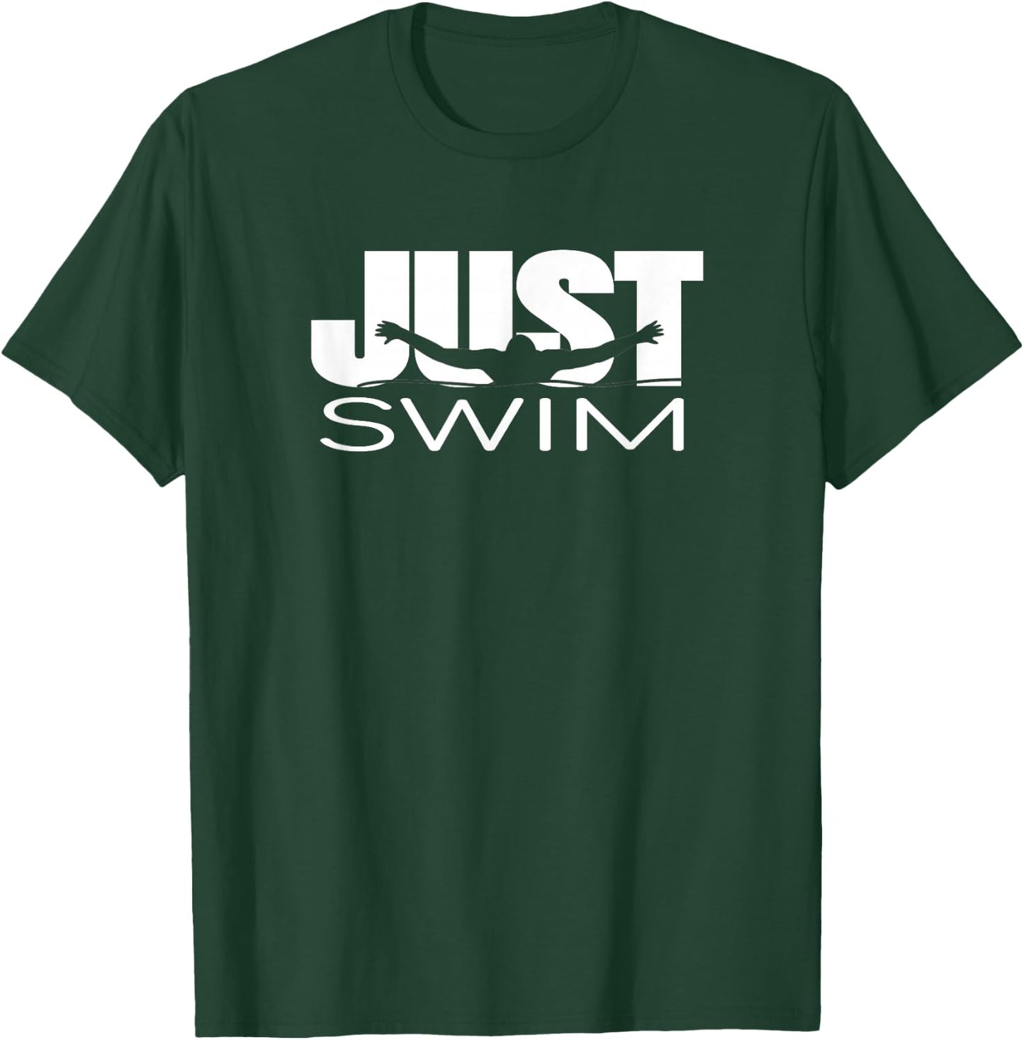Swimming Diving Team Swim Coach Gift Swimmer Water Sport T-Shirt - T-Shirt | Forest