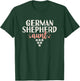 German Shepherd Aunt Dog Lover Mothers Day Gift Auntie T-Shirt - T-Shirt | Forest