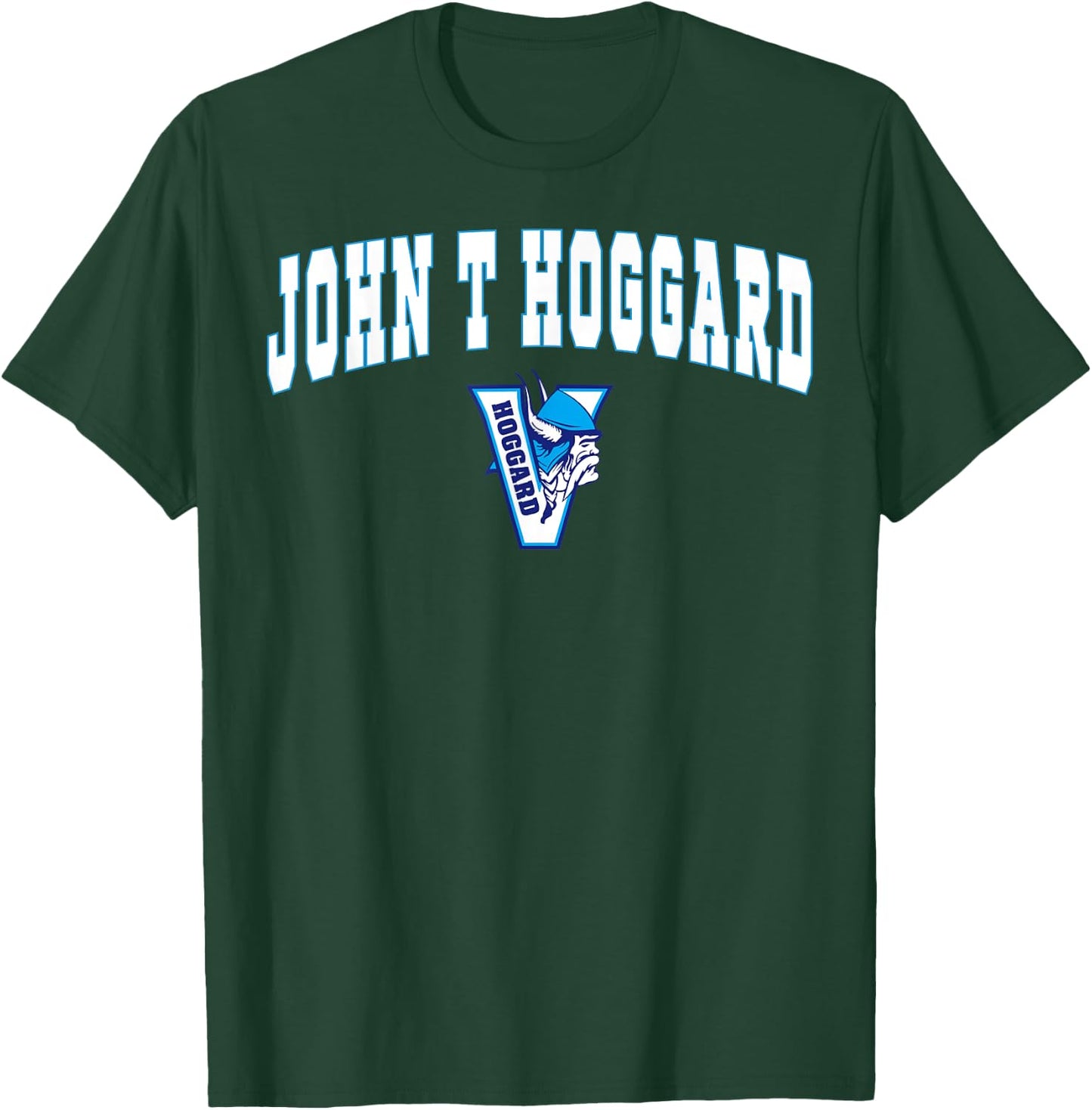 John T. Hoggard High School Vikings C2 T-Shirt - T-Shirt | Forest