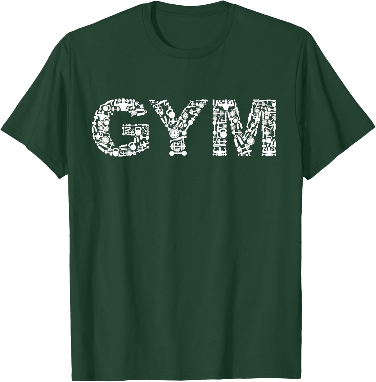 Fitness Workout Gym for lover Training Bodybuilding T-Shirt - T-Shirt | Forest