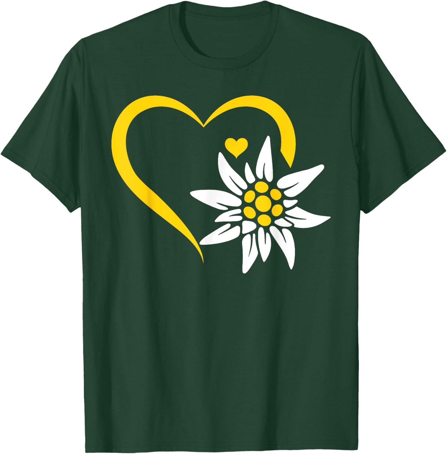 Edelweiß Flower Mountain Edelweiß Flowers - Edelweiss T-Shirt - T-Shirt | Forest