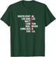 West Side RESPECT Los Angeles Watts Compton Long Beach T-Shirt - T-Shirt | Forest