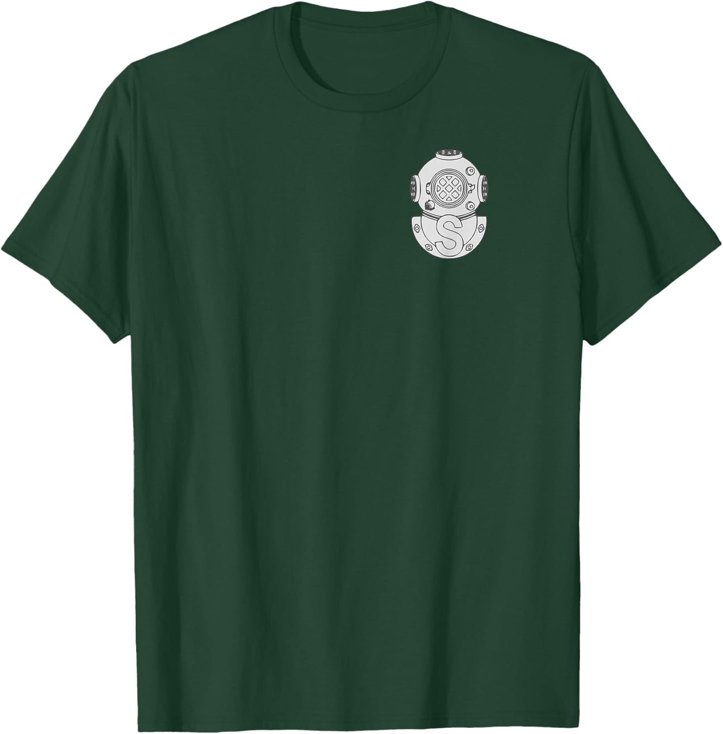 Salvage Diver Badge - US Army Engineer T-Shirt - T-Shirt | Forest