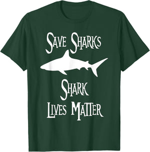 Shark Lives Matter T-Shirt - T-Shirt | Forest